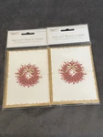 Caspari Die-cut Place Cards, Pepperberry Set Of 2 (78938P) New. Price: $19.99.